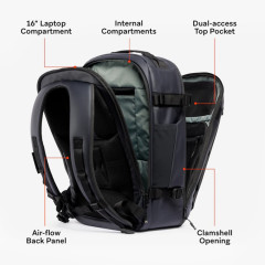 Stubble & Co. Hybrid 30 Lt Backpack Midnight