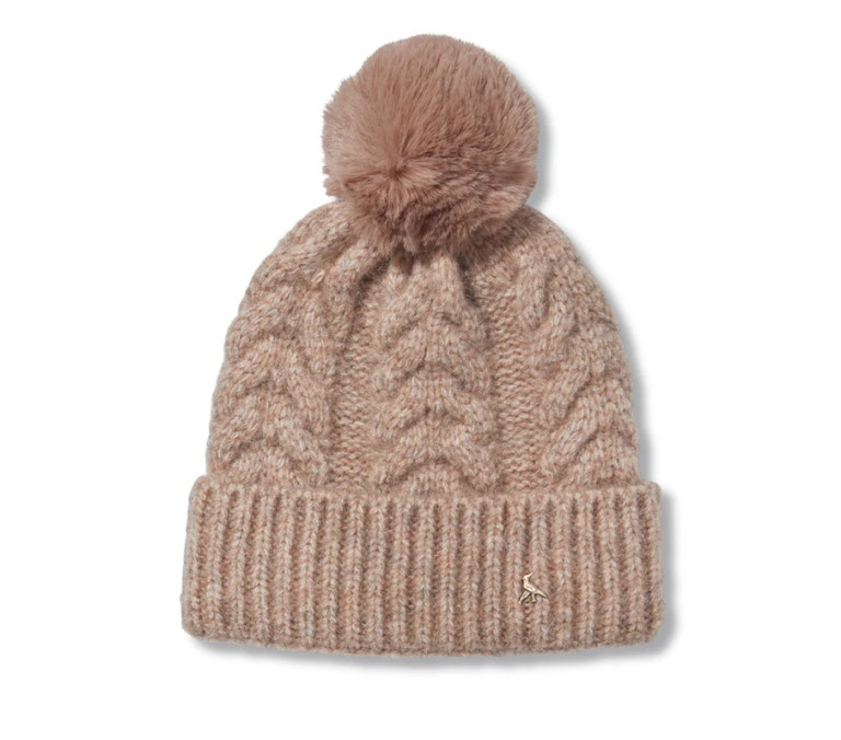 Hicks And Brown The Langham Beanie Walnut