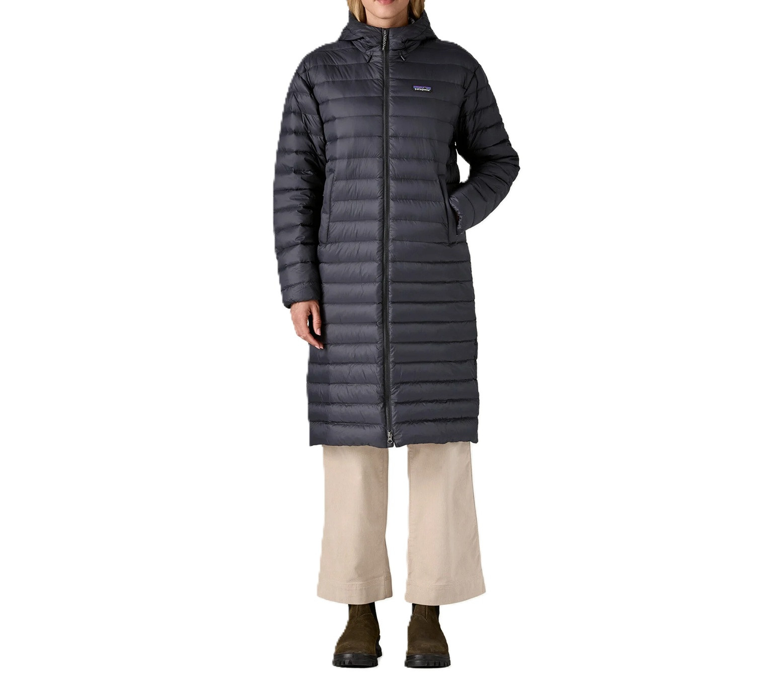 Patagonia Recycled Down Sweater Parka Black
