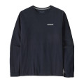 Patagonia L/S P-6 Logo Responsibility T New Navy