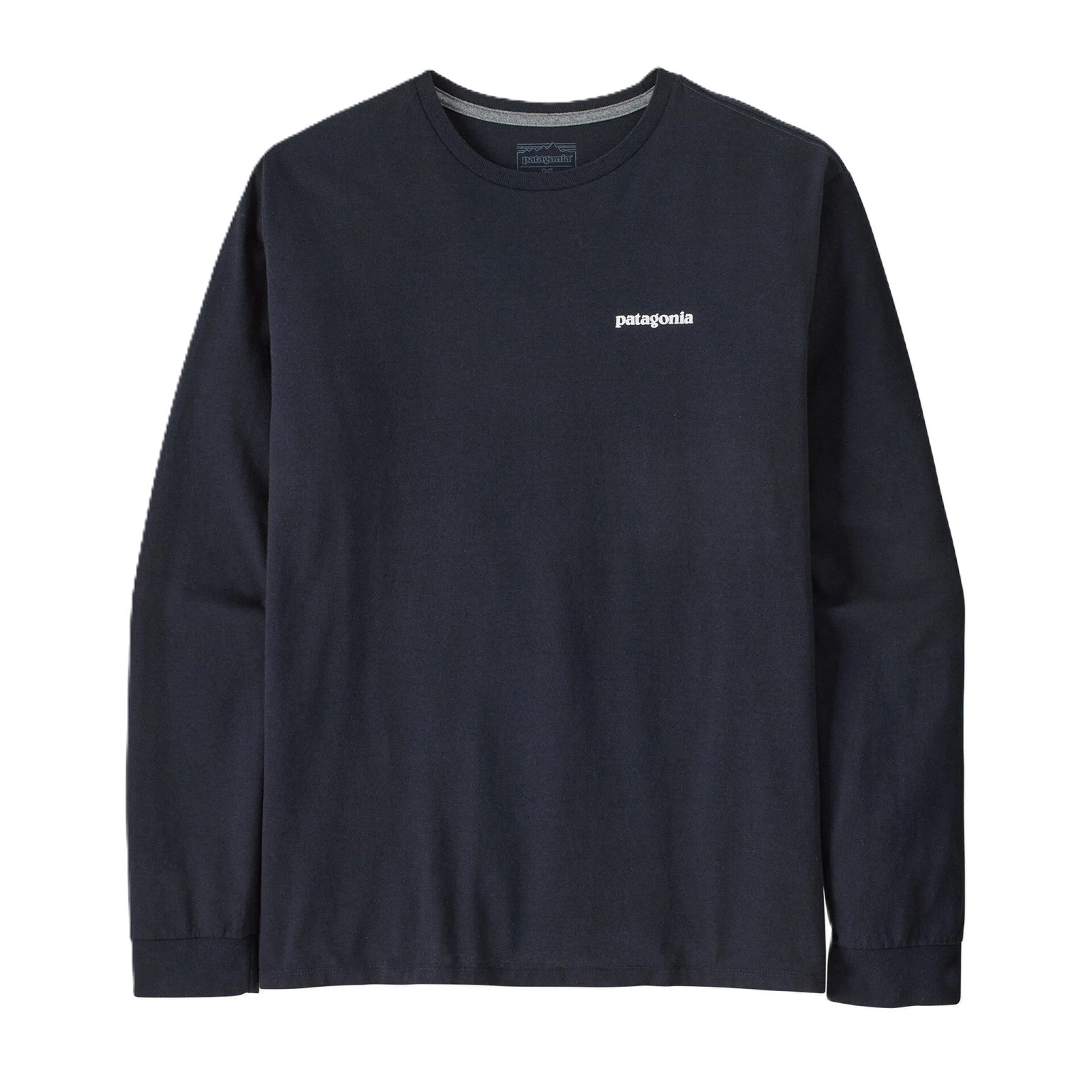 Patagonia L/S P-6 Logo Responsibility T New Navy
