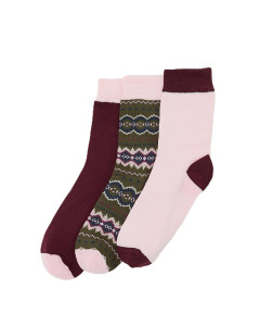Barbour Helen Sock Gift Set Olive