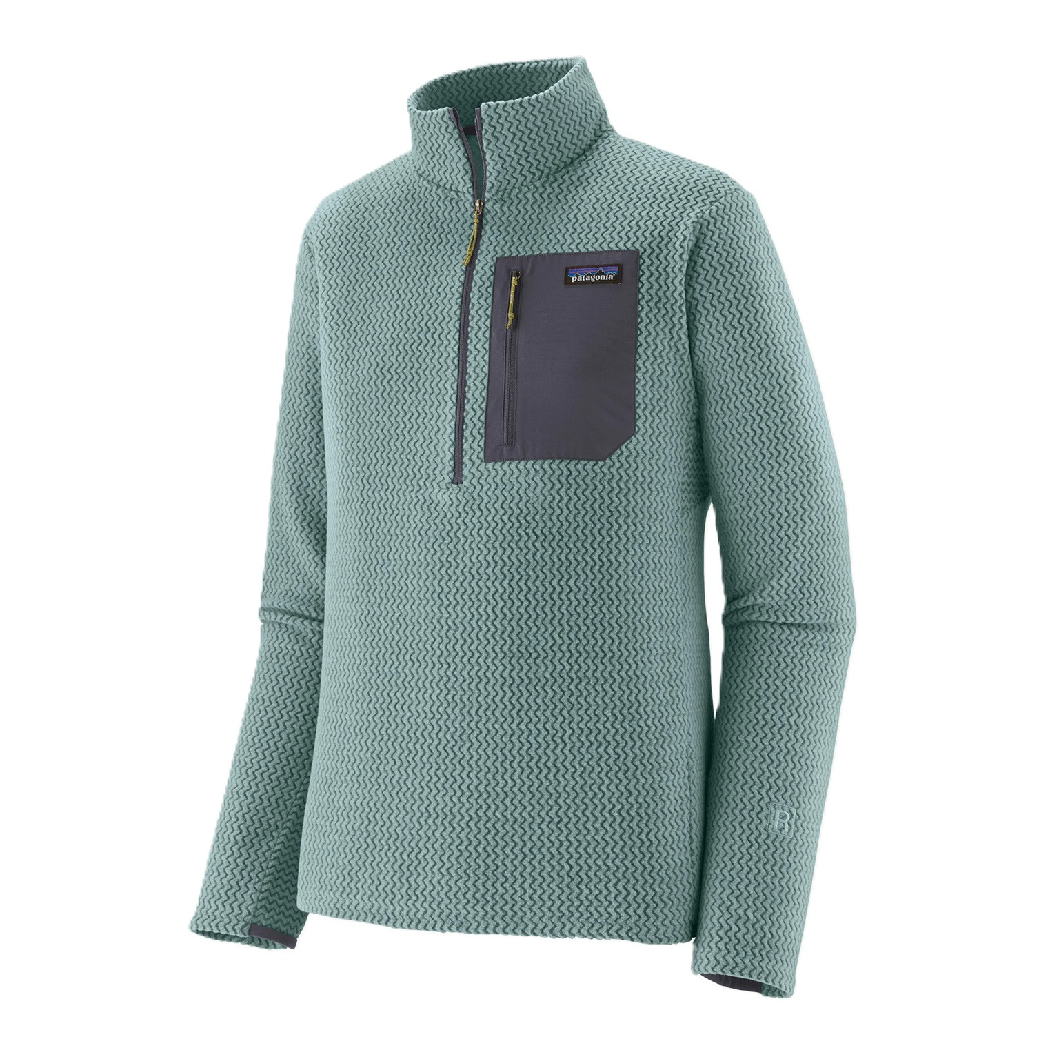 Patagonia R1 Air Zip Neck Sage