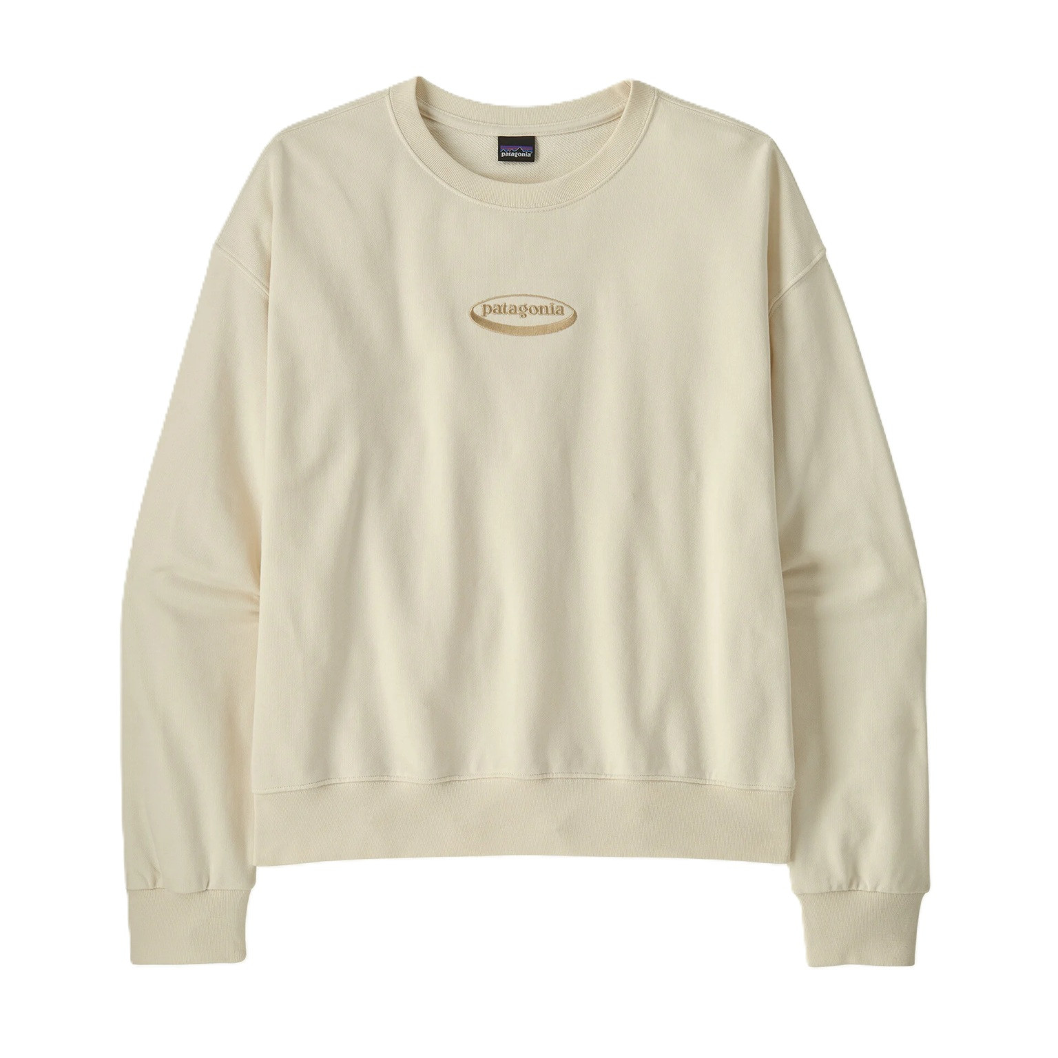 Patagonia Womens '95 Oval Logo Crew White