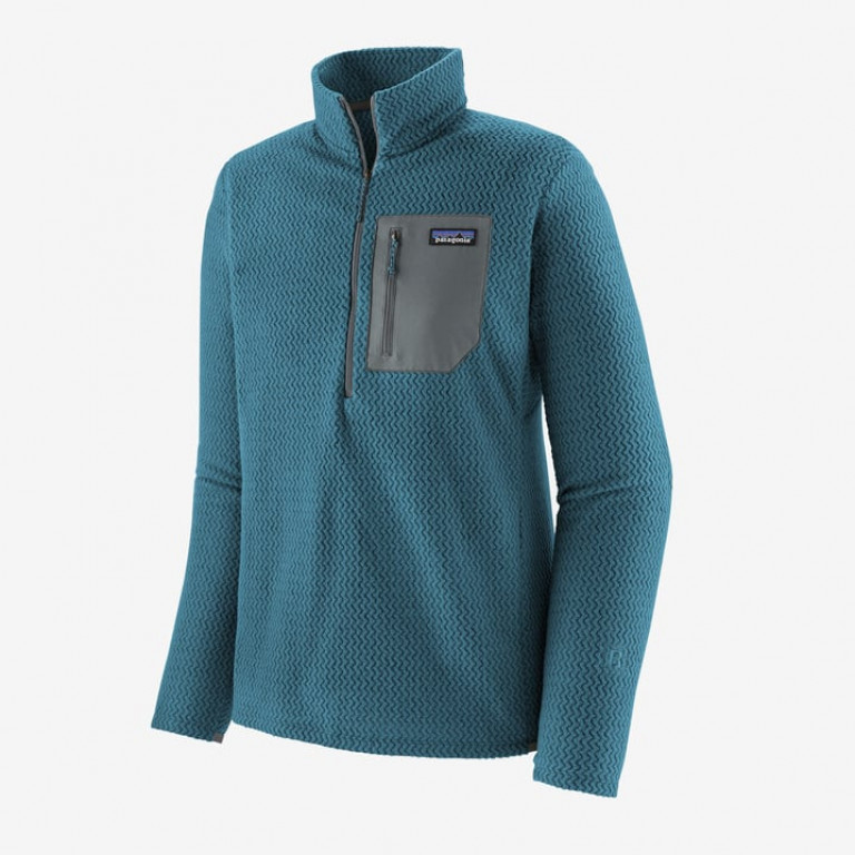 Patagonia R1 Air Zip Neck Wave Blue