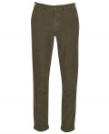 Barbour Neuston Moleskin Trousers Dark Olive