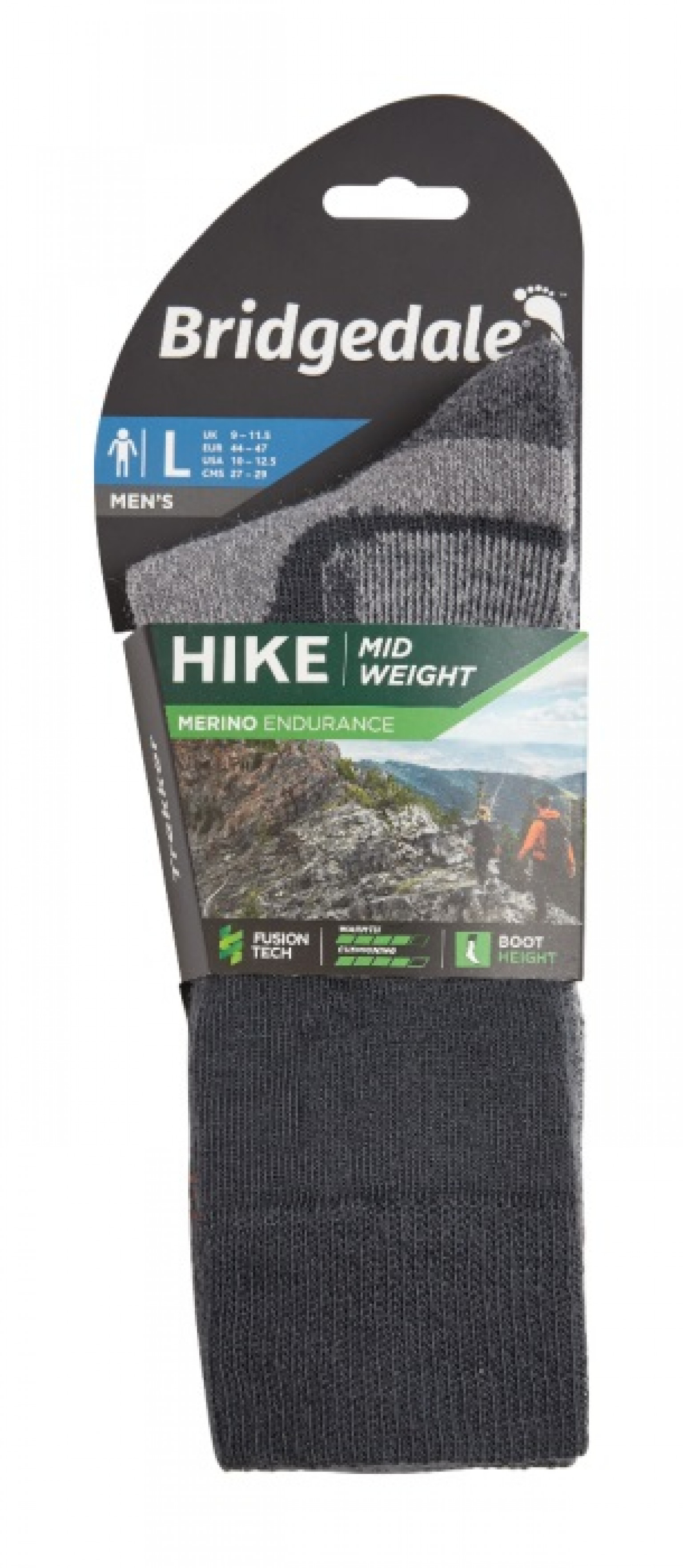 Bridgedale Hike Mw Endurance Boot Gunmetal