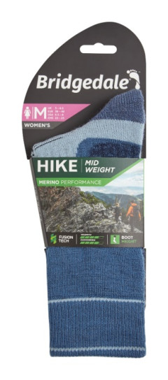 Bridgedale Wms Hike Mw Endurance Boot Blue