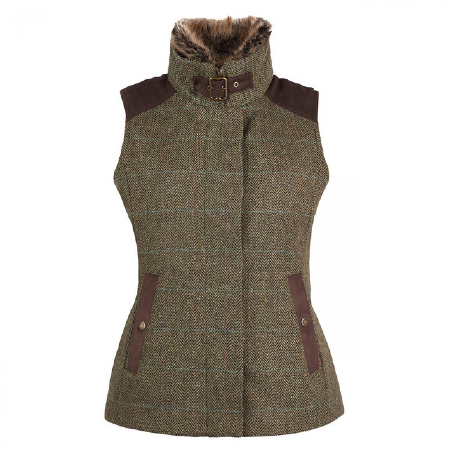 Barbour Alder Wool Gilet Gardinia