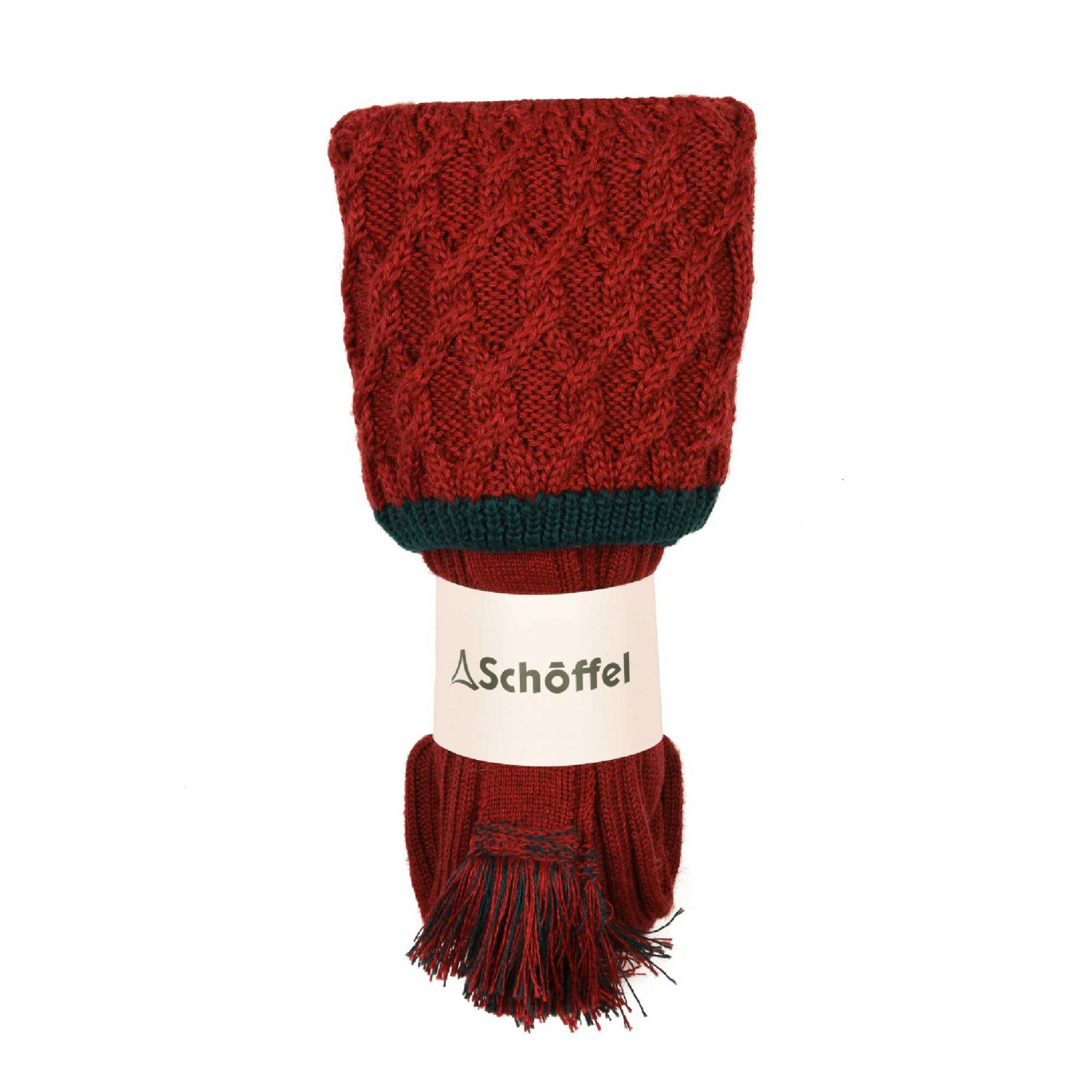 Schoffel Lattice Sock Chilli Red