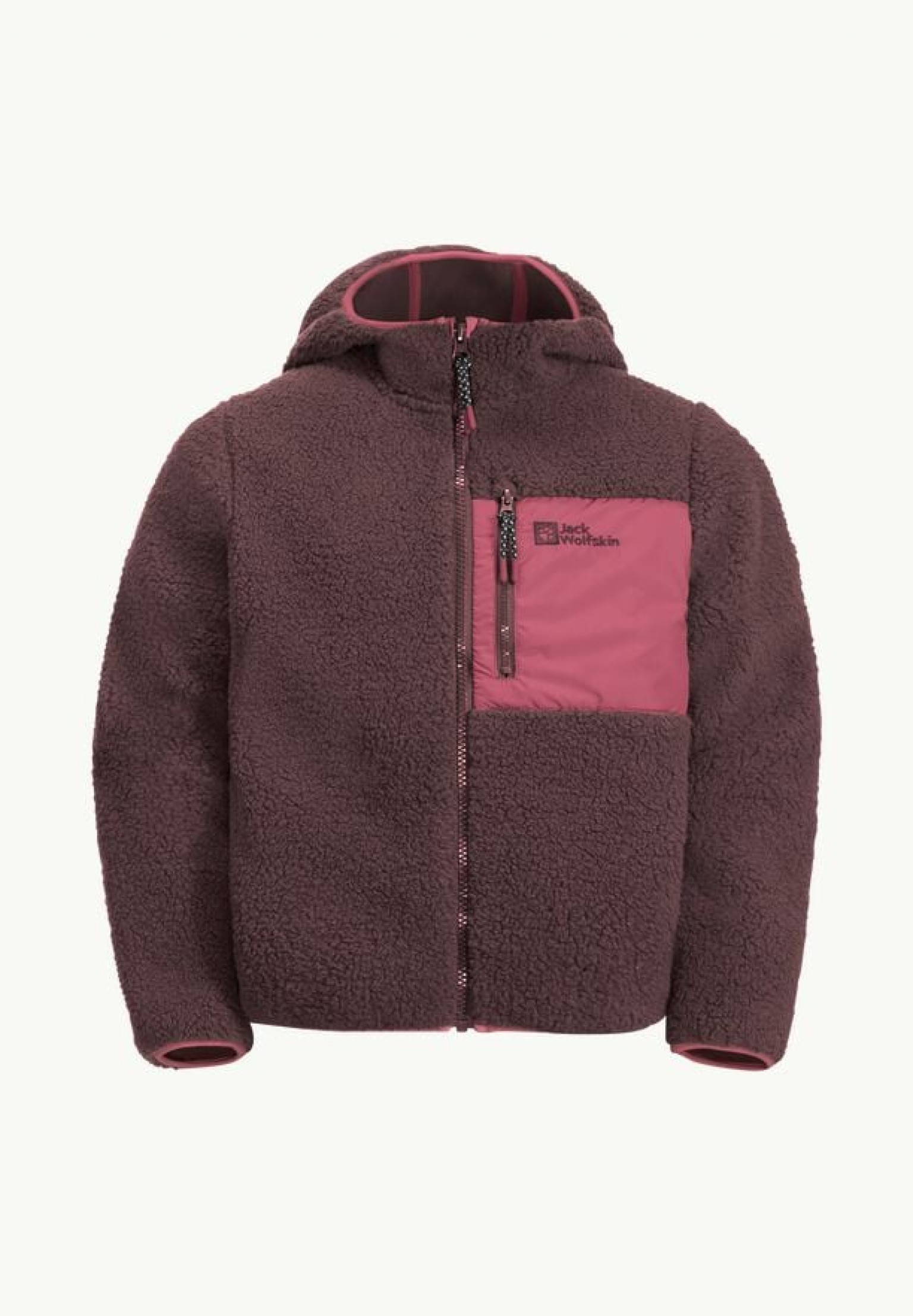 Jack Wolfskin Kids Ice Curl Hoody Boysenberry