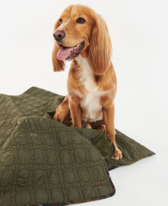 Barbour Dog Bone Quilt Olive