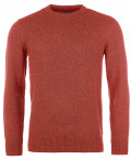 Barbour Tisbury Crew Neck Jumper Brick