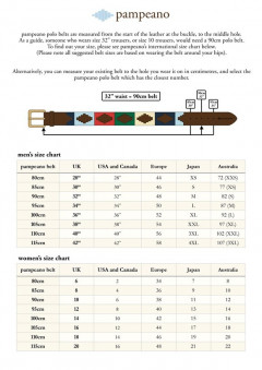 Pampeano Polo Belt Lumbre