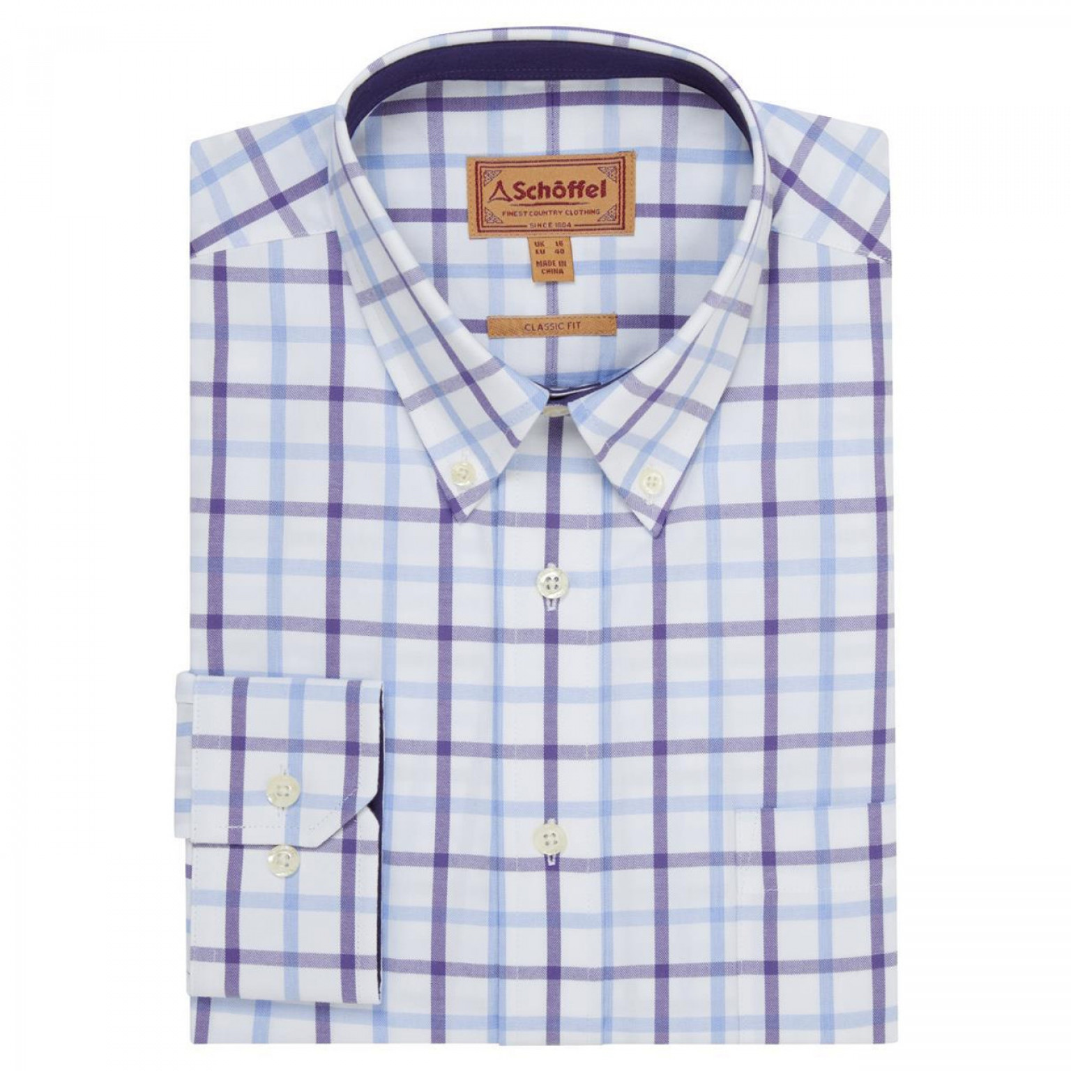 Schoffel Brancaster Shirt Bramble