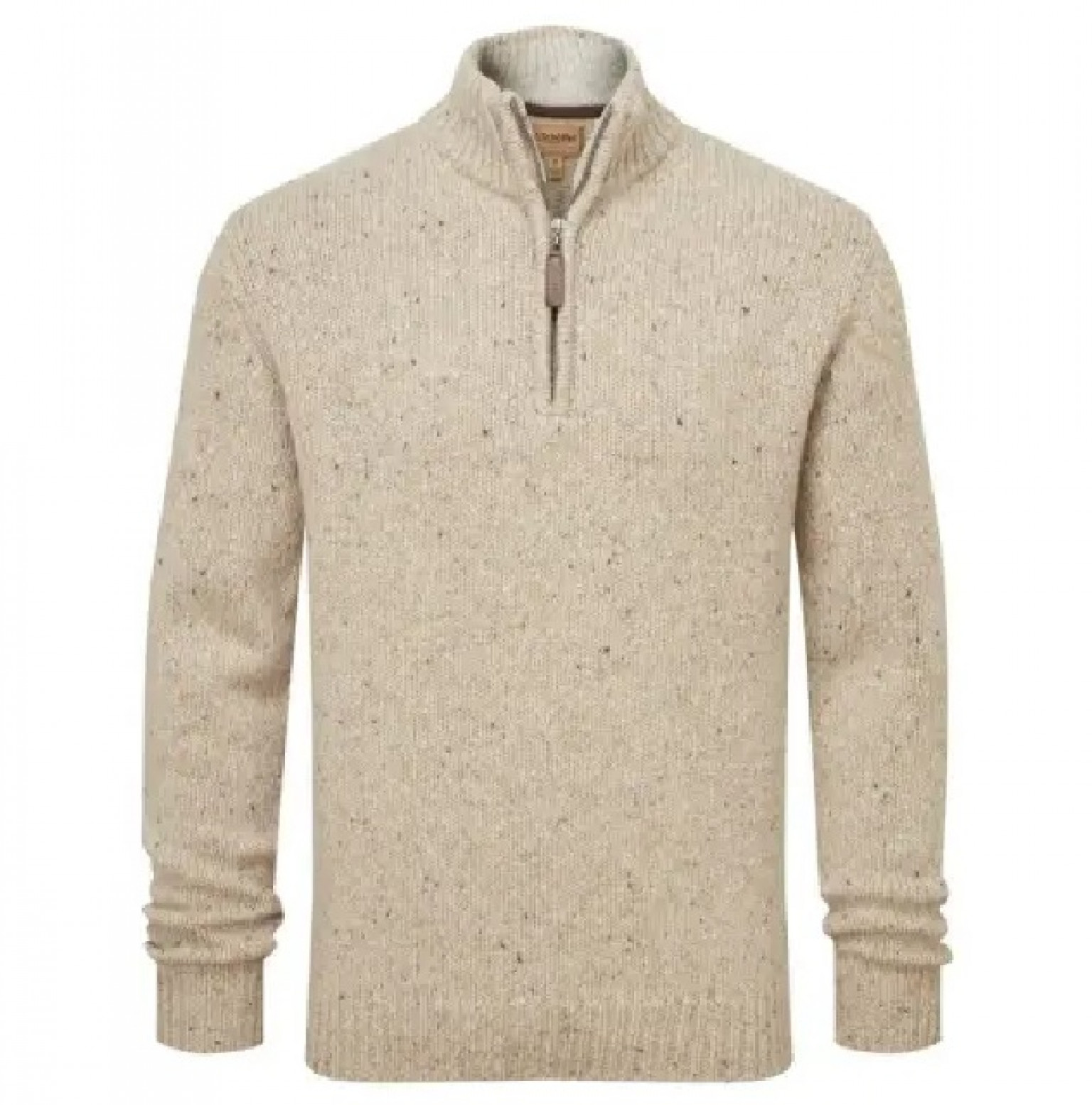 Schoffel Aviemore Alpaca Mix 1/4 Zip Oat