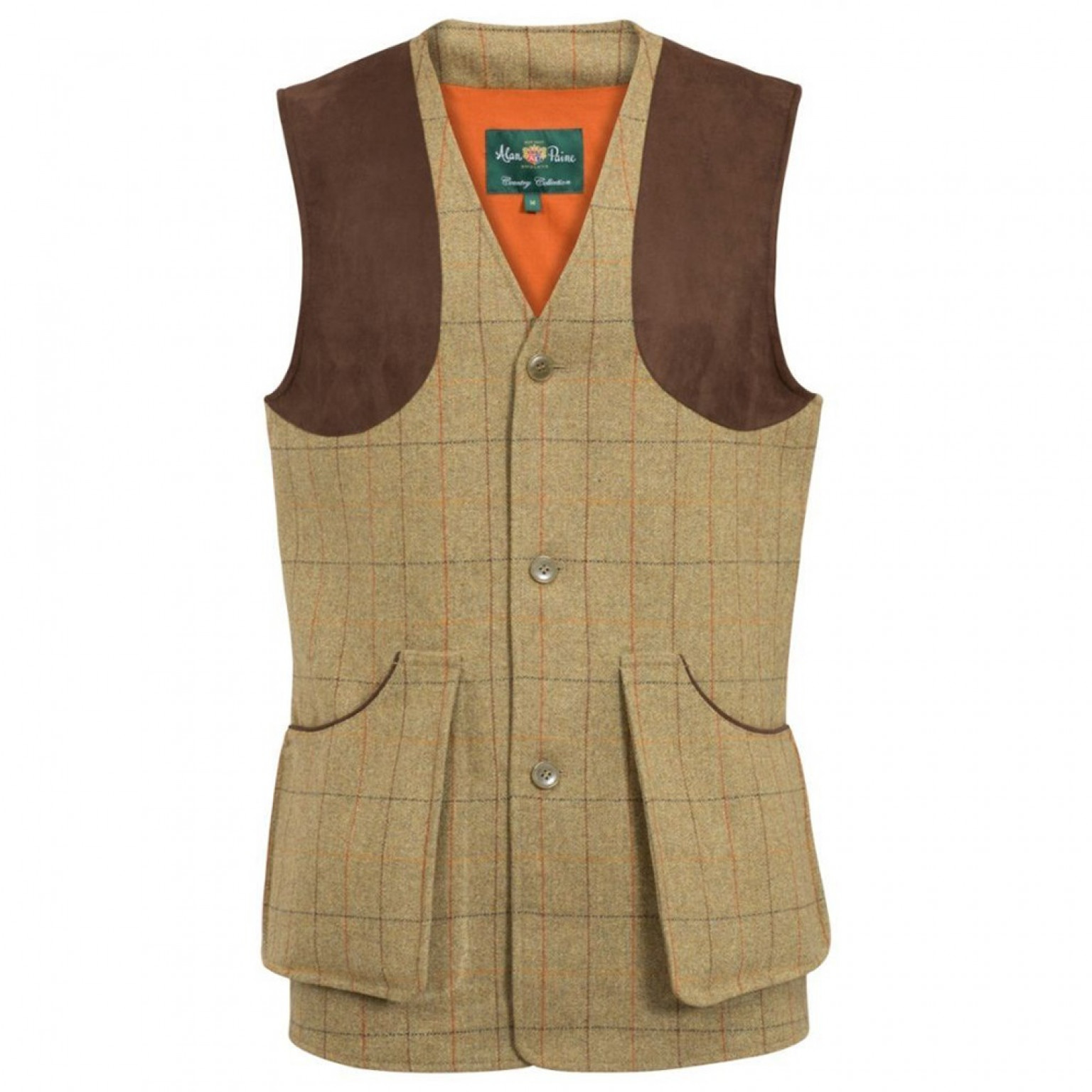 Alan Paine Combrook Waistcoat Elm