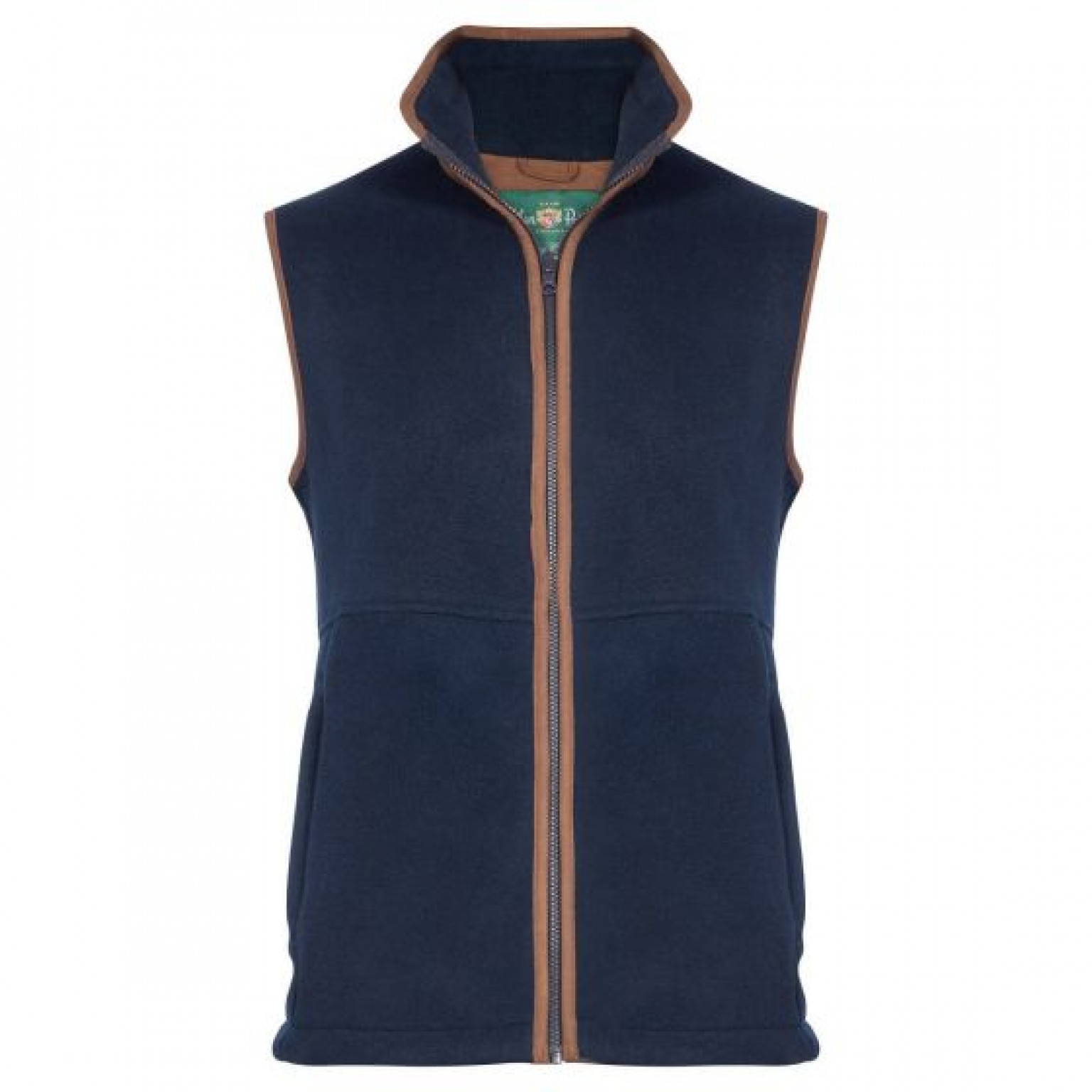 Alan Paine Aylsham Fleece Waistcoat Navy