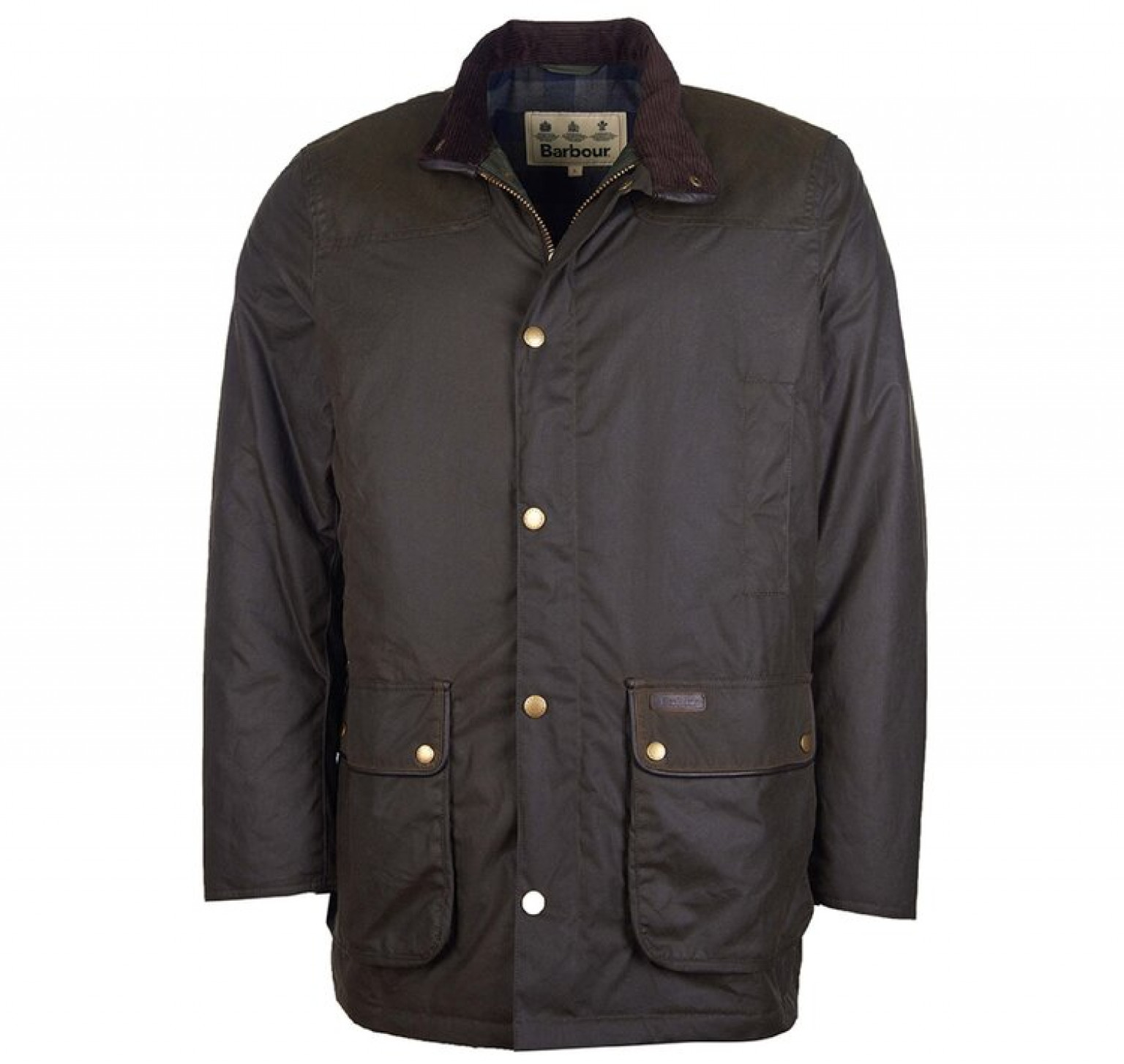 Barbour Harlington Wax Jacket Olive