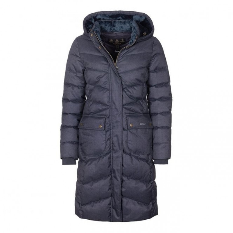 Barbour Kingston Quilt Navy