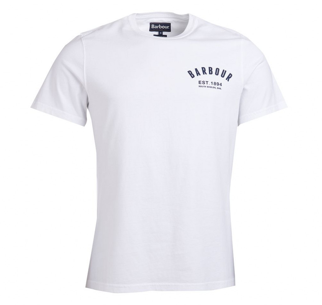 Barbour Preppy T White