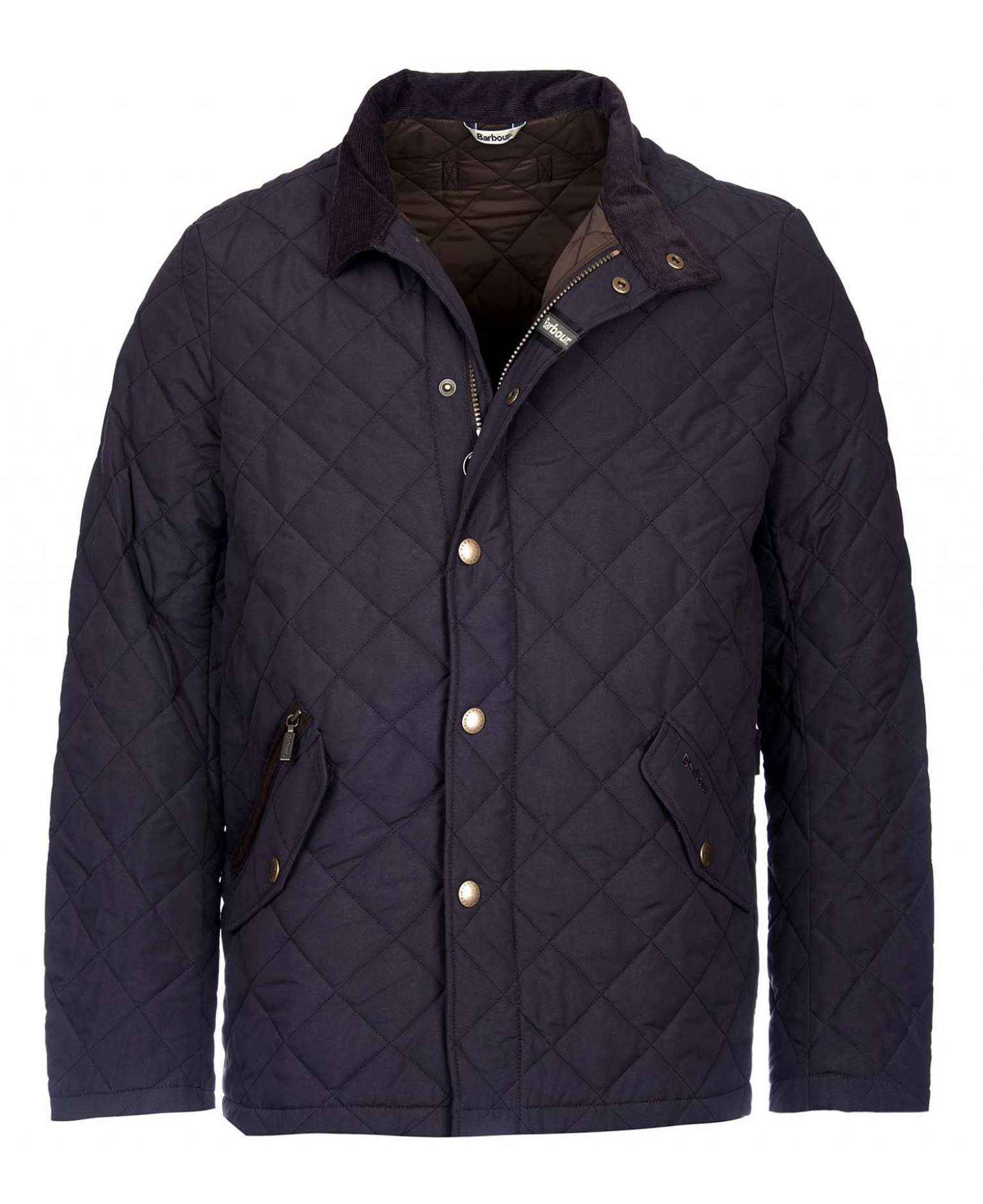 Barbour Shoveler Quilt Jacket Navy | Jacks 1952