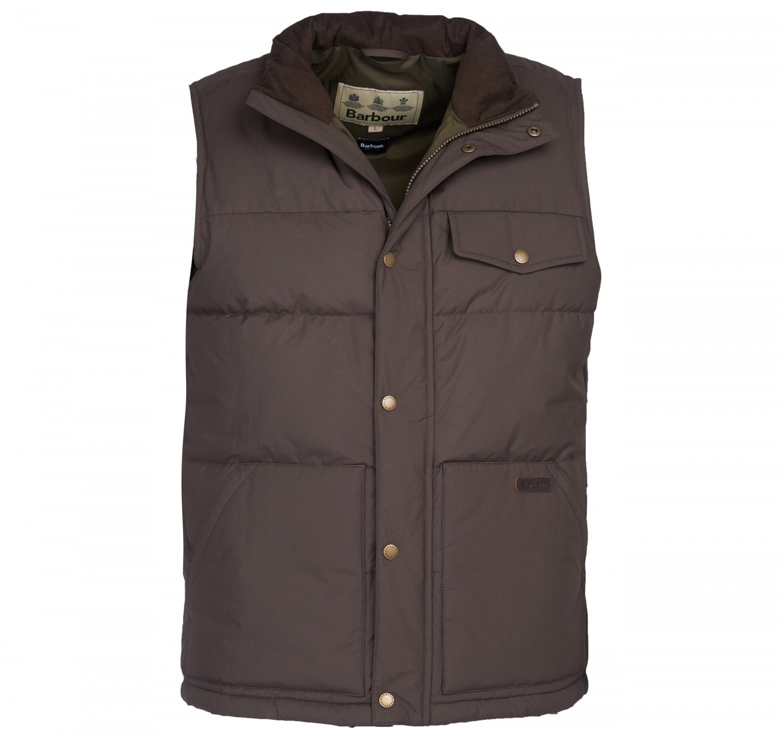 Barbour Wilkin Gilet Dark Olive