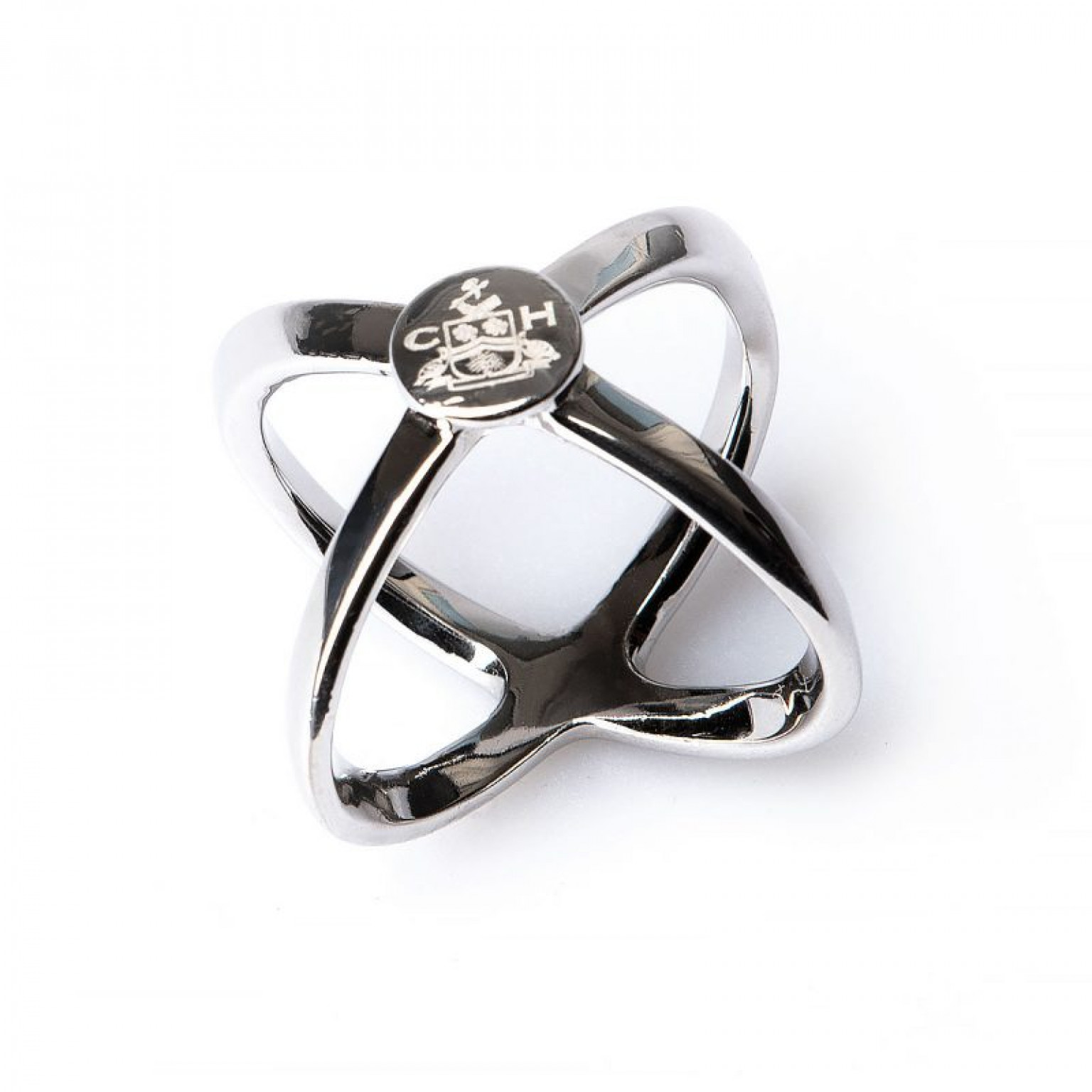 Clare Haggas Scarf Ring Silver