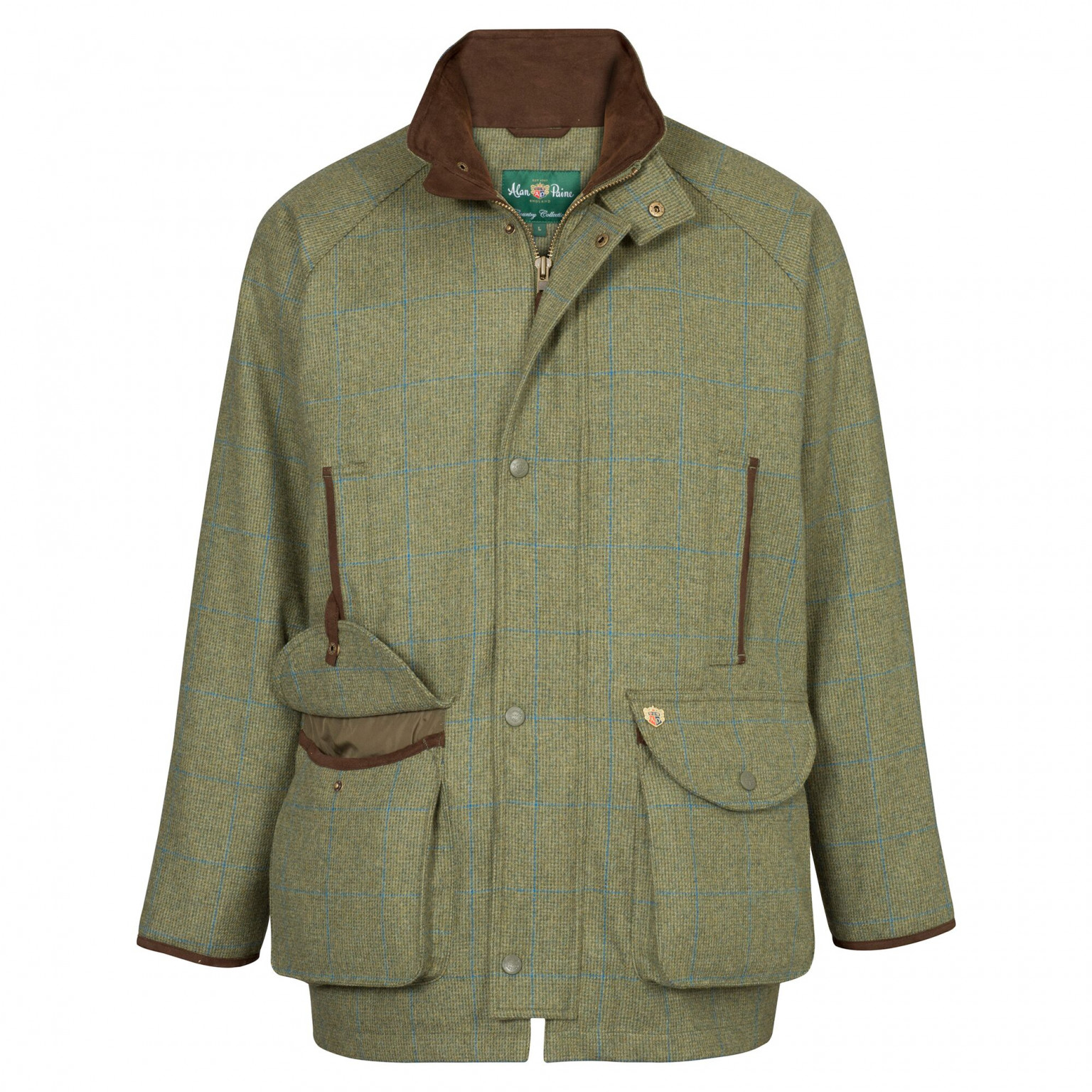 Alan Paine Combrook Field Coat Lagoon