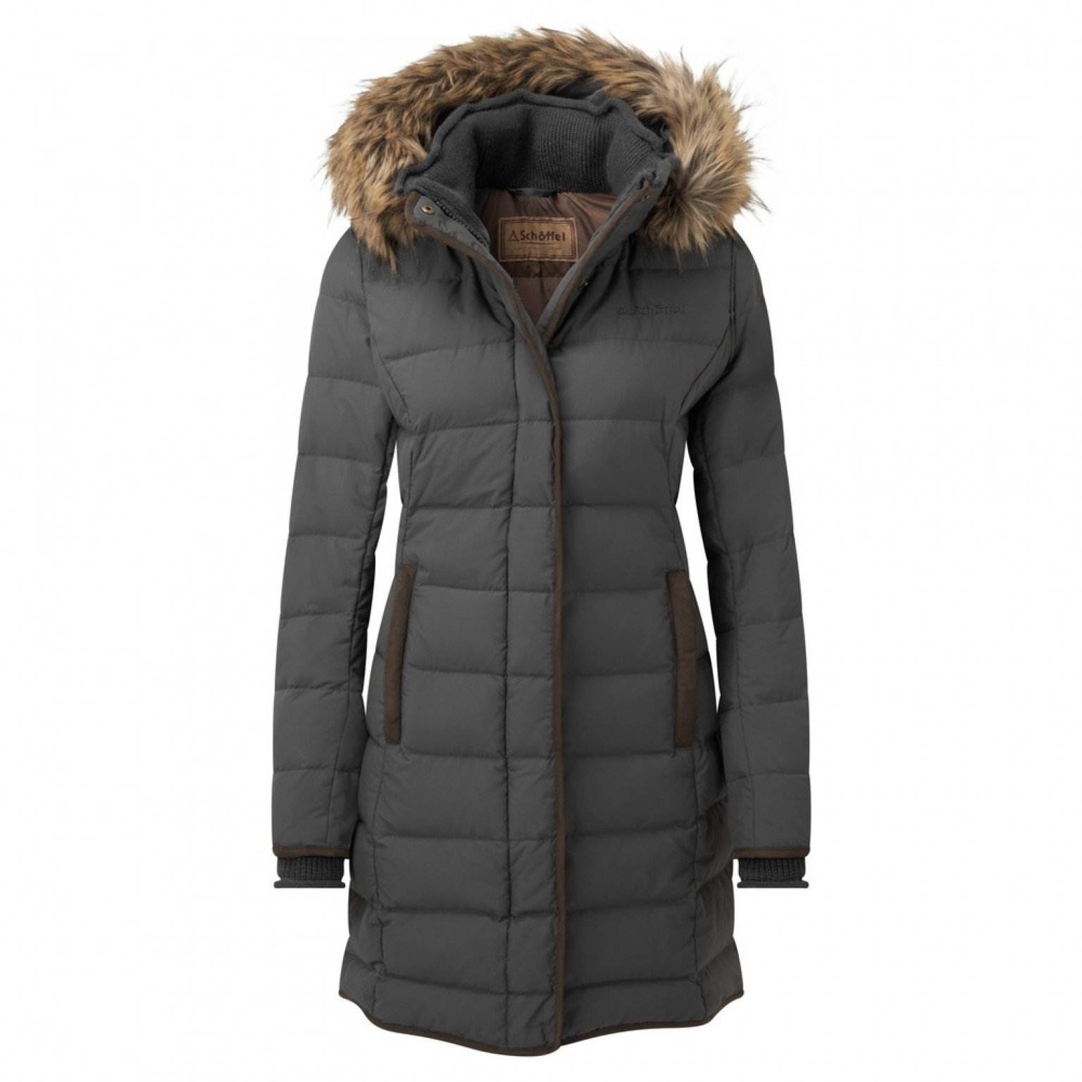 Schoffel Mayfair Ii Down Coat Gunmetal