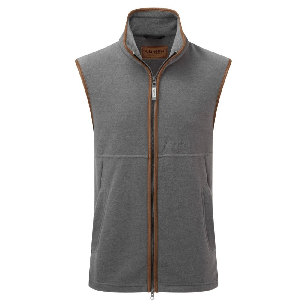 Schoffel Oakham Fleece Gilet Pewter