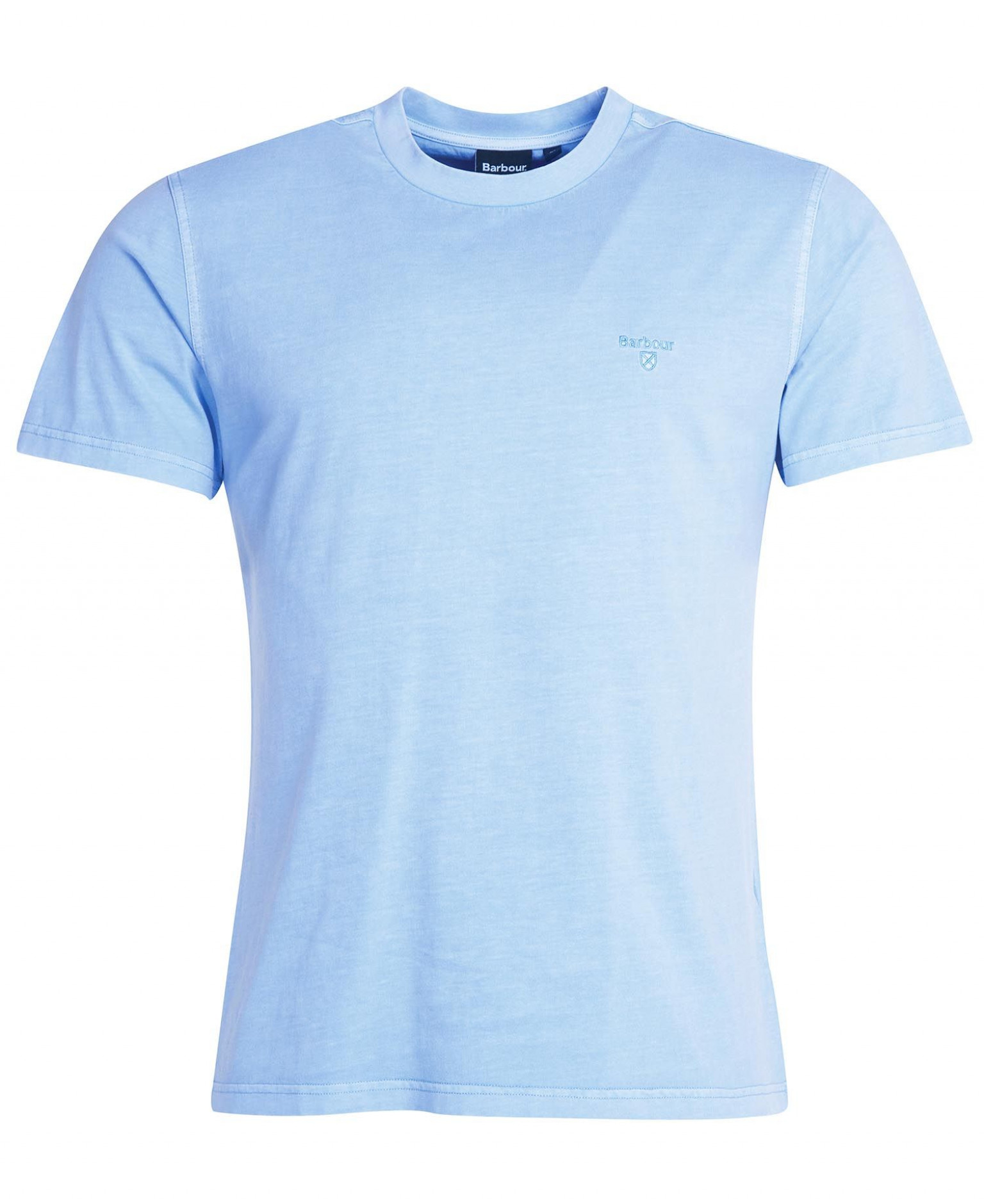 Barbour Garment Dyed Tee Sky