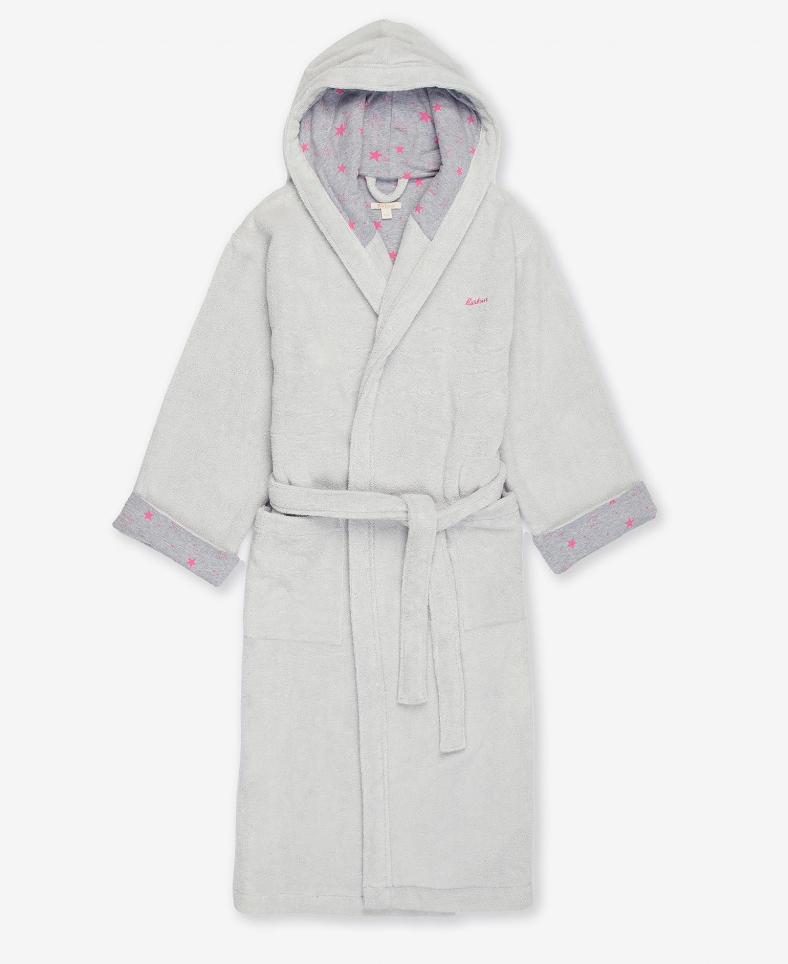 Barbour Clara Dressing Gown Grey