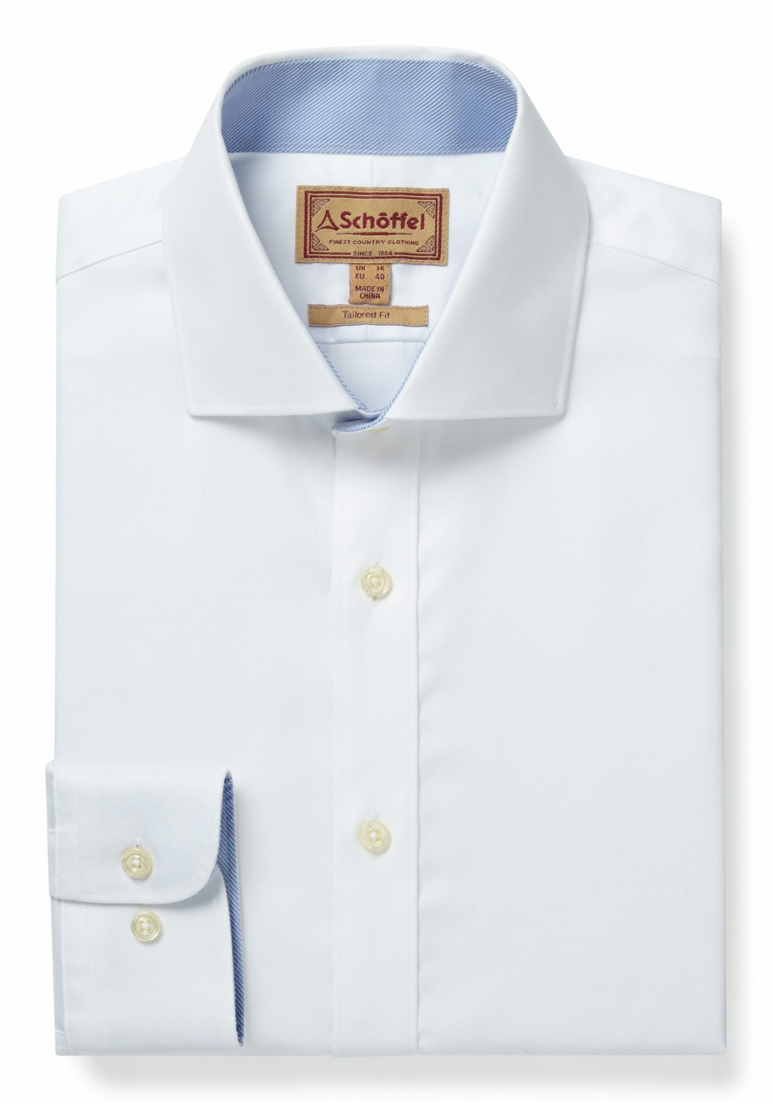 Schoffel Greenwich Tailored Shirt White