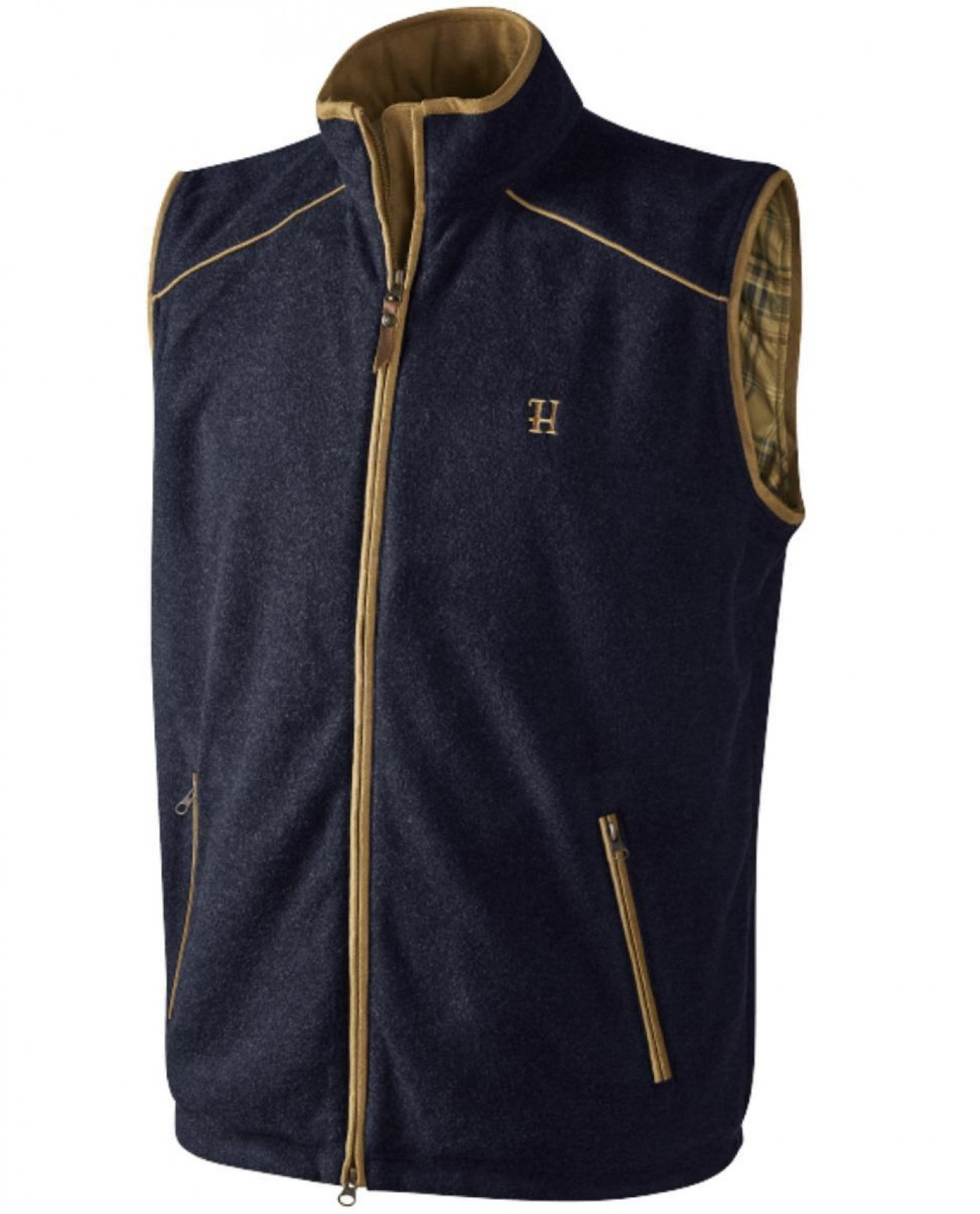 Harkila Sandhem Fleece Gilet Navy