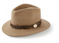 Hicks And Brown Suffolk Fedora Pheasant Trim Camel