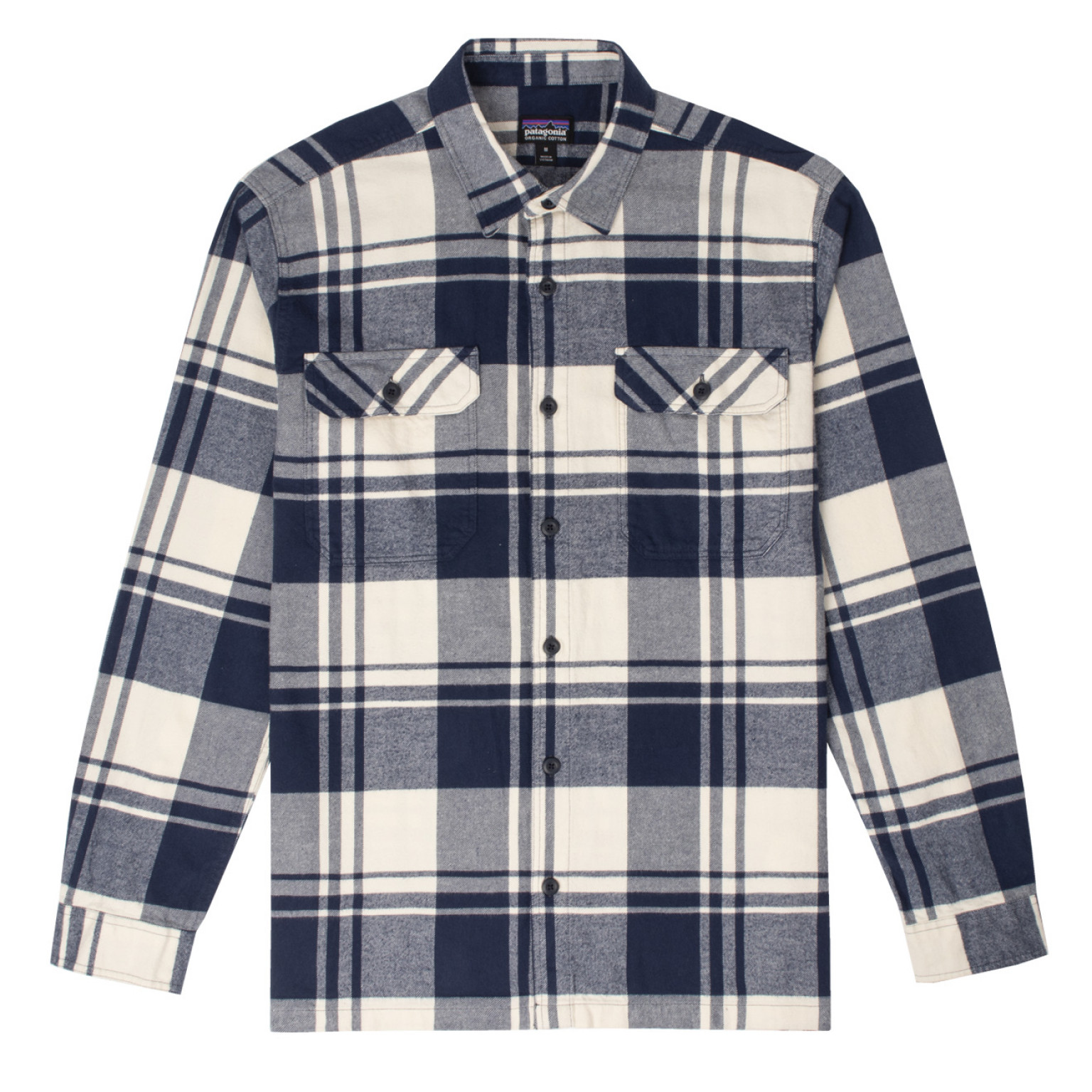 Patagonia Fjord Flannel Shirt Smolderblue