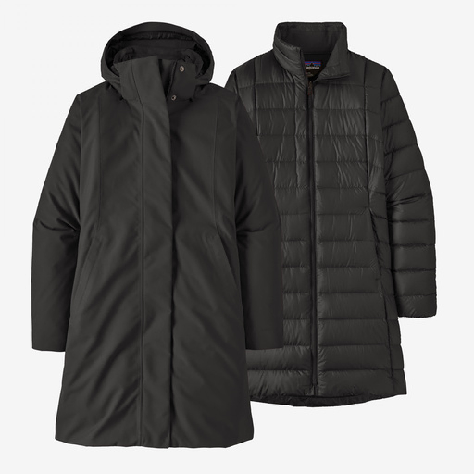 Patagonia Womens Tres 3 In 1 Parka Black