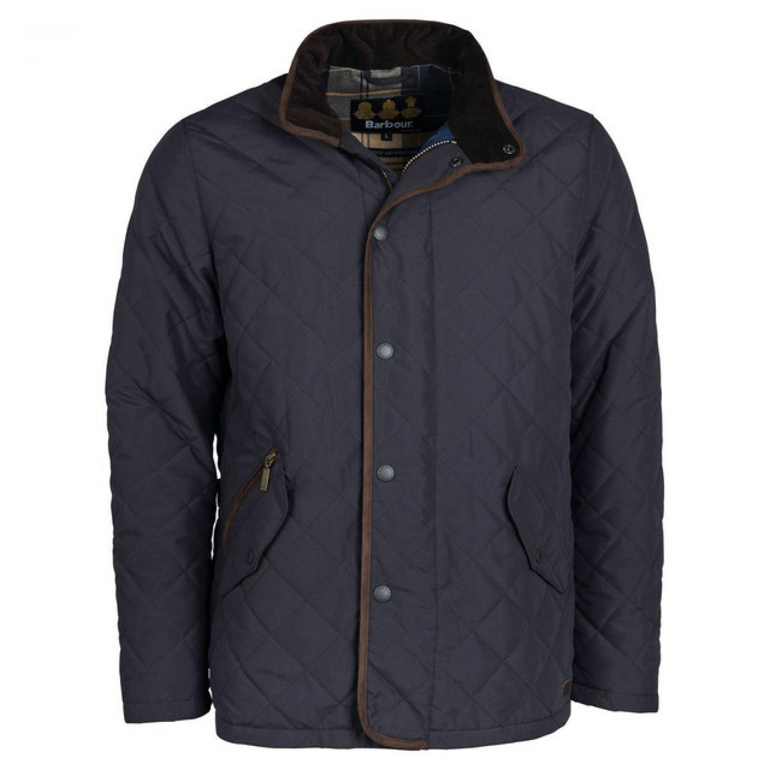 Barbour Waterproof Shoveler Quilt Navy