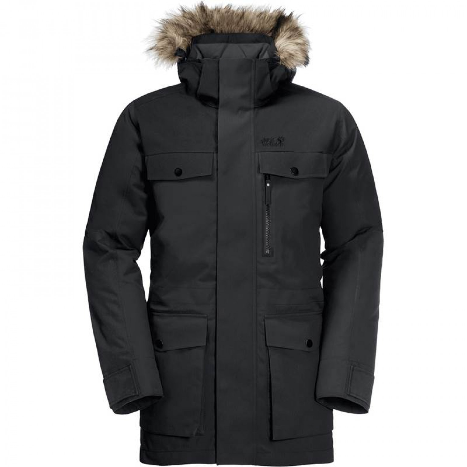 Jack Wolfskin Glacier Bay Parka Black