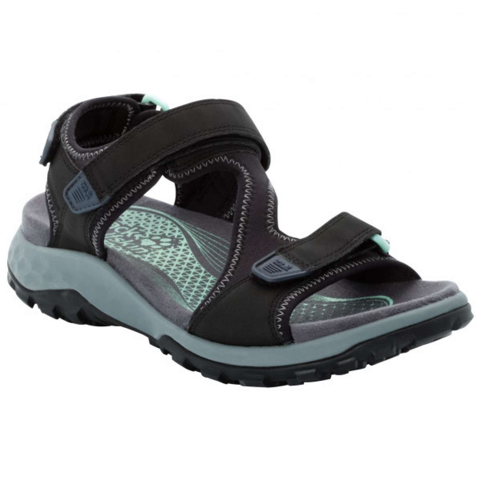 Jack Wolfskin Womens Rocky Path Sandal Black