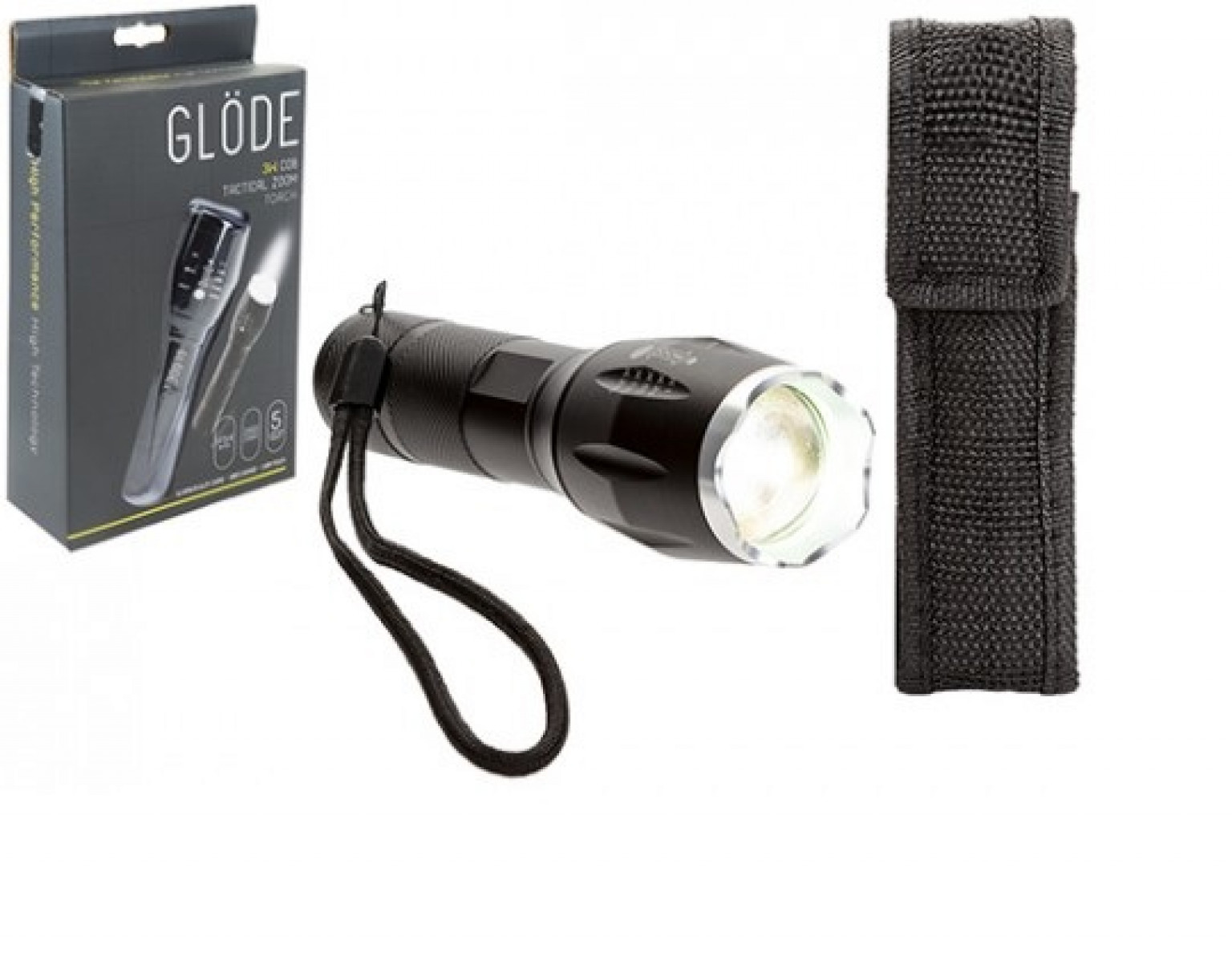 Summit Glode 3W Zoom Torch Black