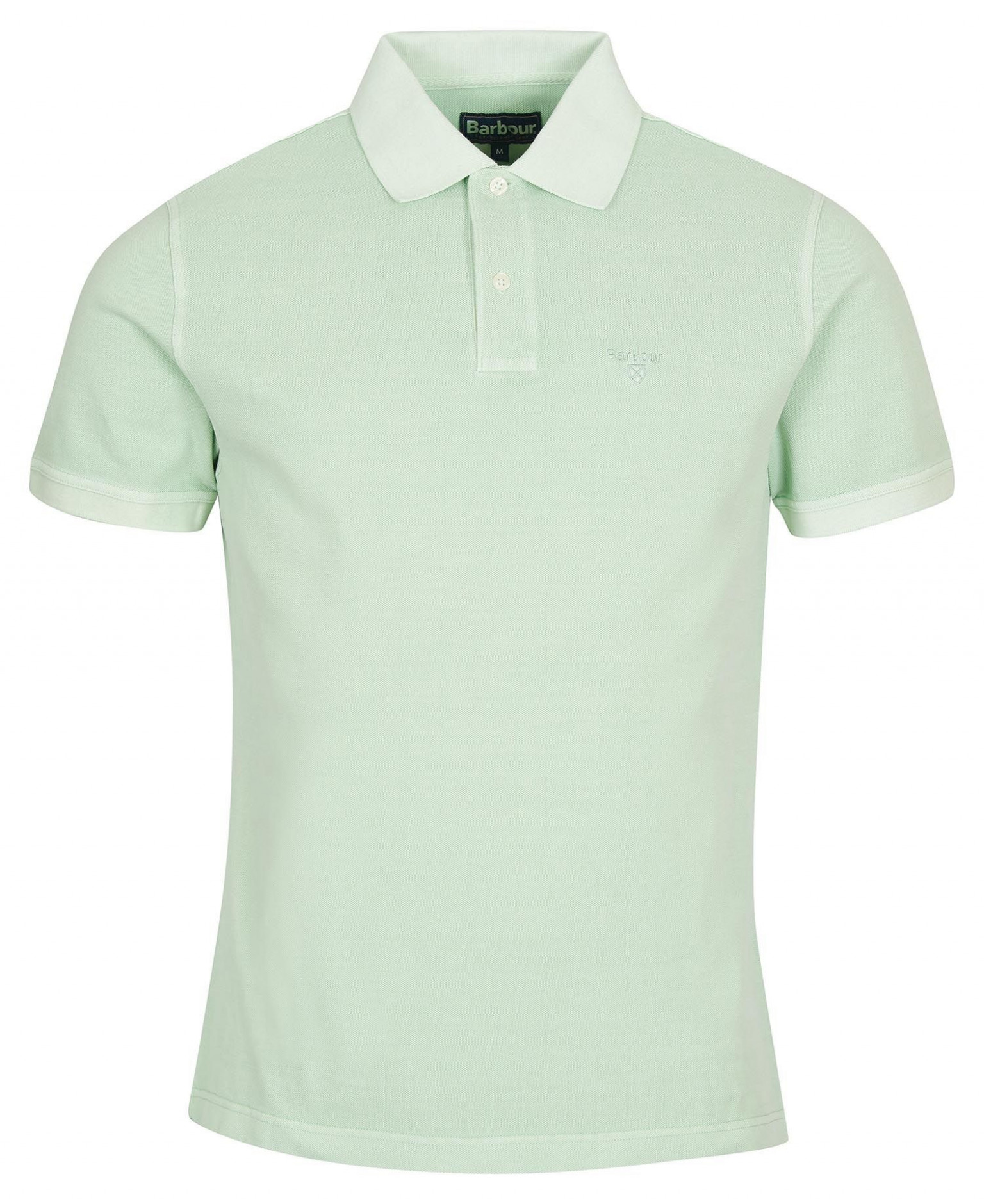 Barbour Washed Sports Polo Mint