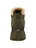 Fairfax And Favor The Charlotte Padded Gilet Khaki