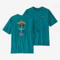 Patagonia Fitz Roy Wild Responsibili-Tee Belay Blue