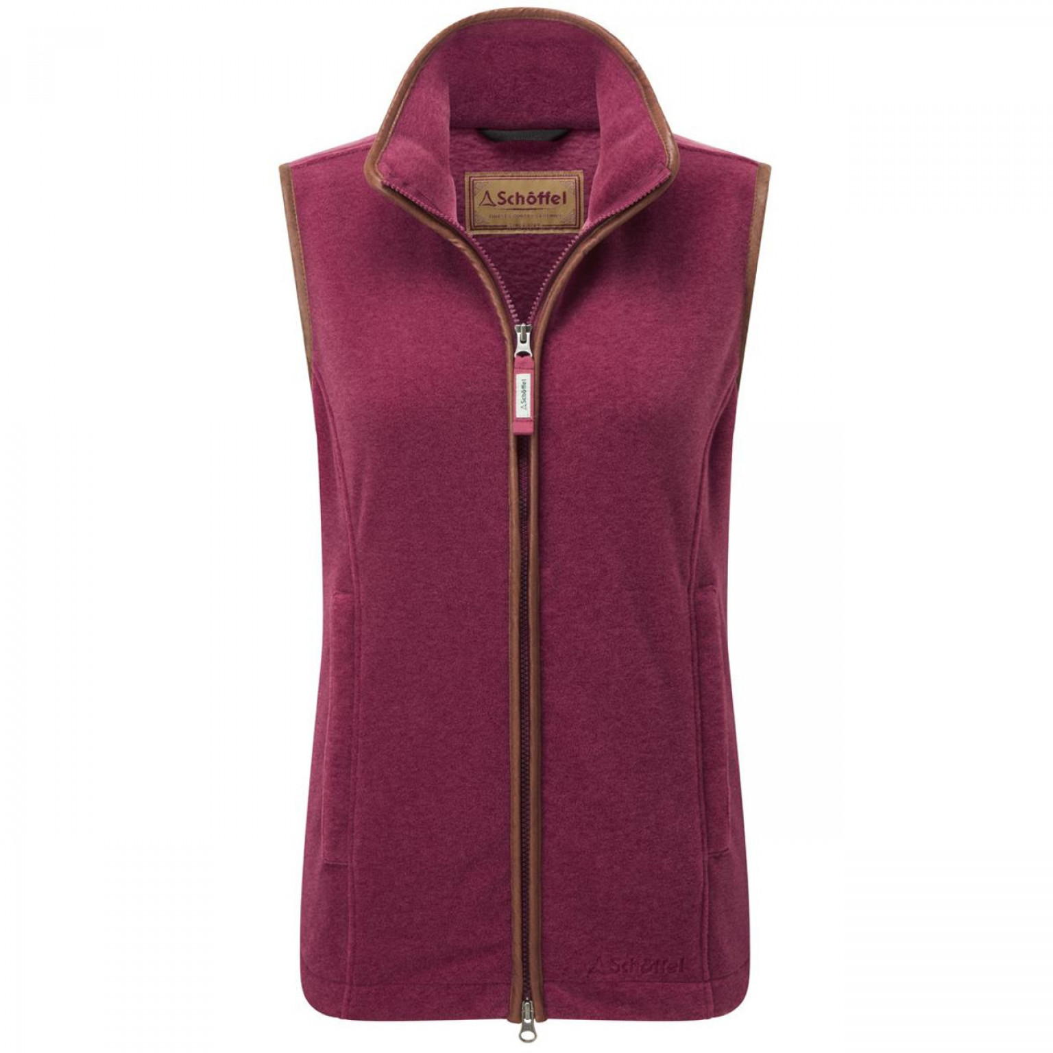 Schoffel Lyndon II Fleece Gilet Mulberry