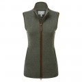 Schoffel Ladies Orkney Merino Gilet Cedar