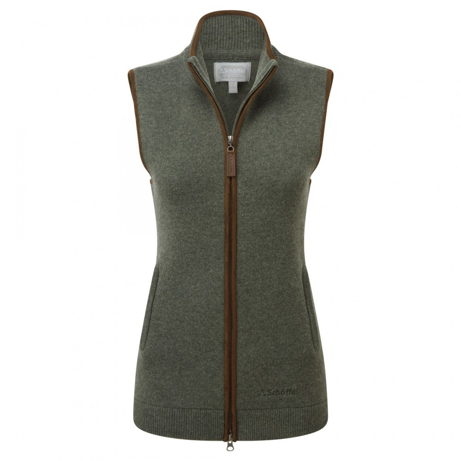 Schoffel Ladies Orkney Merino Gilet Cedar