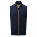 Schoffel Lambswool Aerobloc Gilet Navy