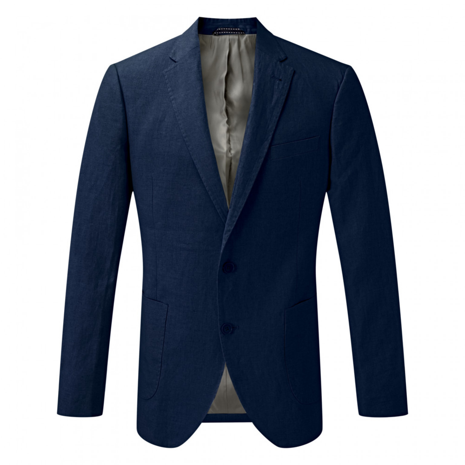 Schoffel Linen Blazer Navy